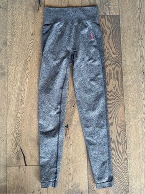 Gymshark Seamless High Waisted Leggings Grey Marl